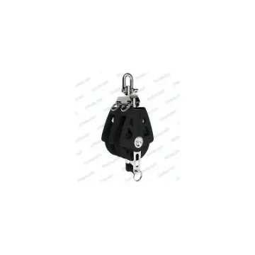 Lewmar - Synchro T/50 Double Pulley Max. 10mm - L29925005BK product image