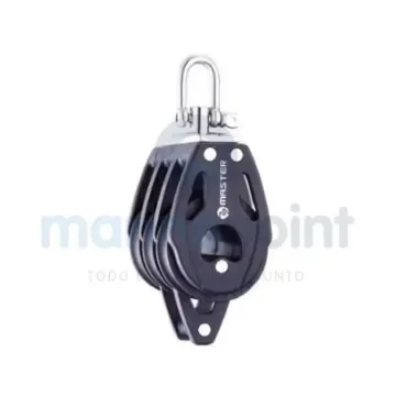 Tersma - Master 40mm Triple Swivel Pulley with Anchor - MVBB0406F product image