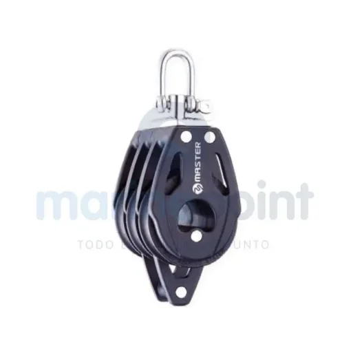 Tersma - Master 40mm Triple Swivel Pulley with Anchor - MVBB0406F product image