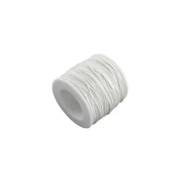 Marina Performance Ropes - White Waxed Thread 1.5mm X 50m - 0830BL-1.5 product image