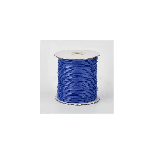 Marina Performance Ropes - Navy Waxed Cord, 1mm, 50m - 0830NV-01 product image