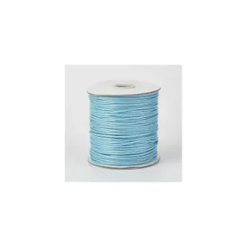 Marina Performance Ropes - Blue Waxed Cord, 1mm, 50m - 0830AZ-01 product image