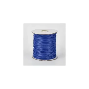 Marina Performance Ropes - Navy Blue Waxed Cord 1.5mm, 50m - 0830NV-1.5 product image