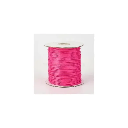 Marina Performance Ropes - Pink Waxed Thread 1 Mm, 50 M Spool - 0830RS-01 product image