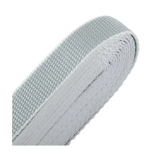 Marina Performance Ropes - White 25mm Polyester Webbing - 0705BL-25 product image