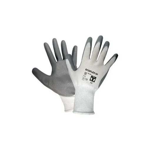 Tomás Bodero - Grey Nitrile Nylon Gloves Size M - 370-7M product image