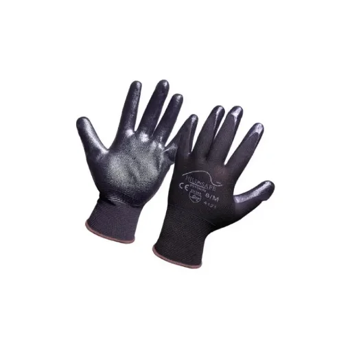 Nautical Durability Size 10 Nylon and Nitrile Gloves - 700NGT10 product image