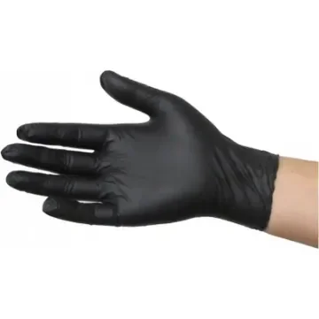 Black Nitrile Gloves Size L, Powder-Free - 39060007 product image