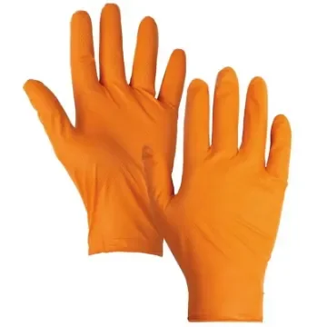 Orange Diamond Nitrile Gloves - GUNNA85M product image