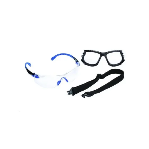 3M - Solus 1101 Clear Safety Goggles Kit - 3MS1101KIT product image