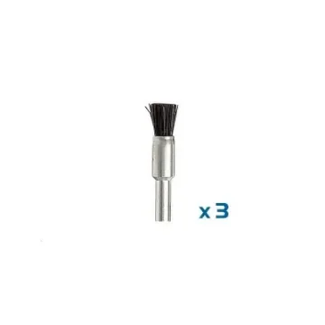 Dremel 3 Piece Set of 3.2 Mm Bristle Brushes - DR26150405JA product image