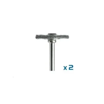 Dremel Set of 2 Carbon Steel Brushes 19 Mm - DR26150428JA product image