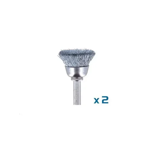 Dremel - Set of 2 Carbon Steel Brushes for Multi-Tools - DR26150442JA product image