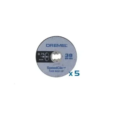 Dremel Set of 5 Fine Cut Speedclic Discs - DR2615S409JB product image