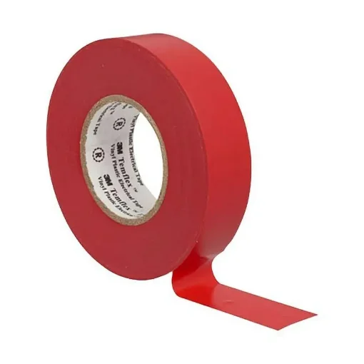 3M PVC Insulation Tape Red 20m x 19mm - 165RO20 product image