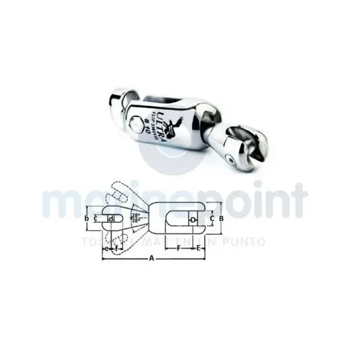 Ultra Rotating Flip Shackle Anchor-Chain - 060764 product image