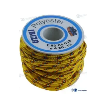 Trem - Ibiza 2.5mm Yellow High-Strength Polyester Rope - GS60151 product image