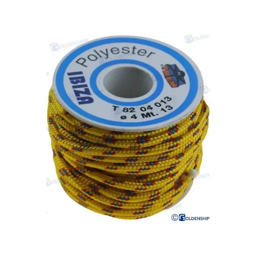 Trem - Ibiza 2.5mm Yellow High-Strength Polyester Rope - GS60151 product image