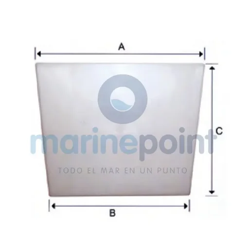 Ocean South - Polypropylene Outboard Motor Transom Protector - OCE100133 product image