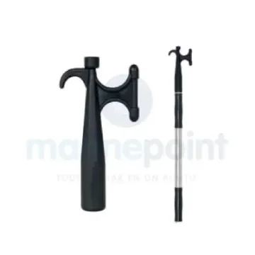 Ocean South Telescopic Aluminium Boat Hook 118-224 Cm - OCEMA004AL product image