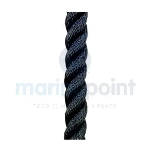 Poly Ropes Black Polyester Rope 26mm Extreme Resistance - POL1110042126 product image