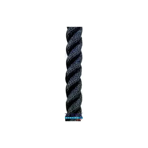 Poly Ropes - Superior Black Polyester Rope 6 Mm - POL1210044006 product image