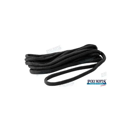 Poly Ropes - 28 Mm Black Polyester and Nylon Dockline Mooring Rope - POL2110480028 product image
