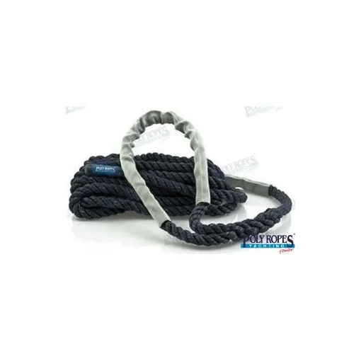 Poly Ropes Black Elastic Mooring Rope 16mm X 15m - POL3710261516 product image