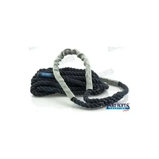 Poly Ropes Black Elastic Mooring Rope 14mm x 6m - POL3710260614 product image