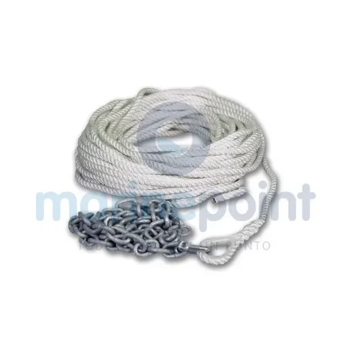 Quick Anchoring Kit: 30m Braided Rope & Chain - 119920 product image