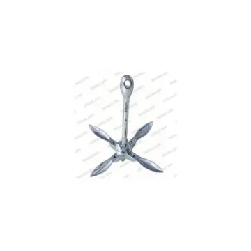 3.2 Kg Stainless Steel Folding Grapnel Anchor - 16400147 product image