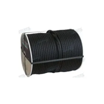 Poly Ropes - Flexiline Black 16mm Braided Mooring Rope - POL2210481716 product image