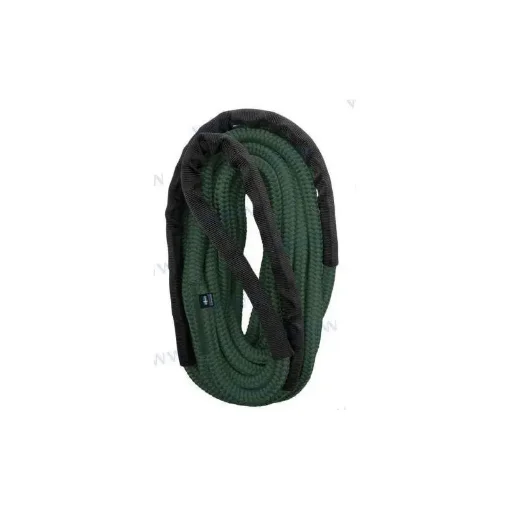 Poly Ropes - Storm Elastic Tie Rope, Green-Black, 16mm X 15m - POL3705271516 product image