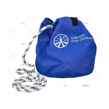 Liros - Handy Anchor Rope 14mm White/Blue - 013201440229 product image