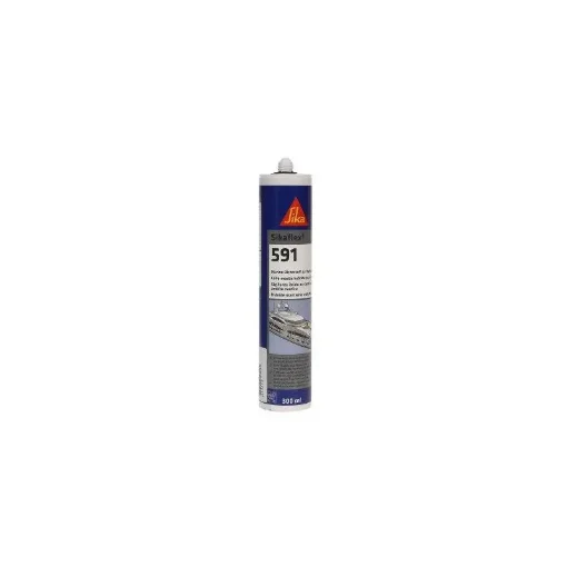 Sikaflex - 591 Adhesive Hybrid Sealant, Black - 140420 product image