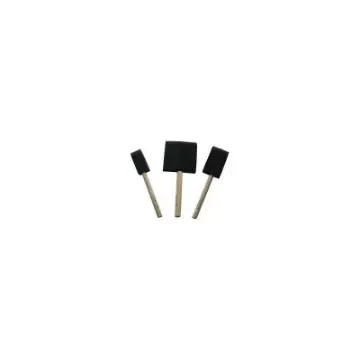 Black Foam Brushes Set of 3 - 2015428 product image