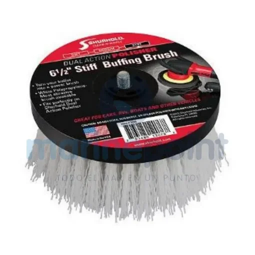 Shurhold Round Abrasive Brush for Marine Cleaning - 10250213 product image