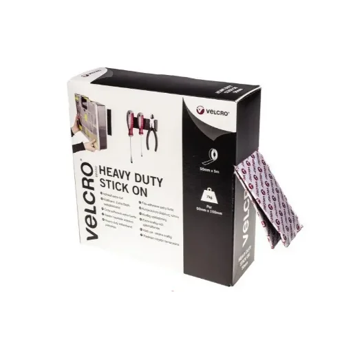 Black Velcro Tape, 50mm - 4239533 product image