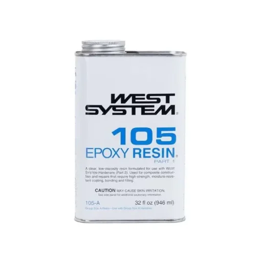 West System Epoxy Resin with Slow Hardener 206 - 105A206 product image