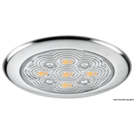 Osculati Stainless Steel LED Ceiling Light 94mm - 13.179.80 product image