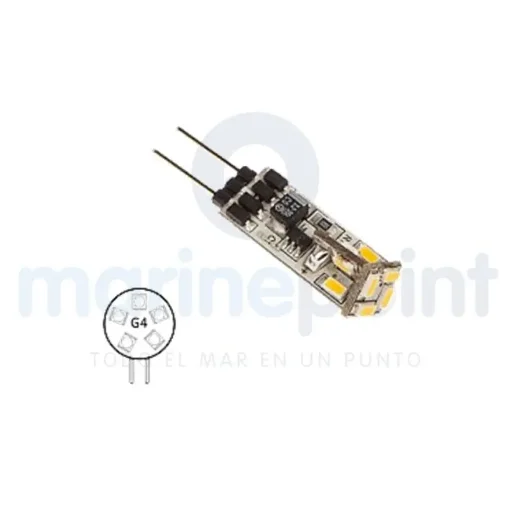 NauticLed - Omni G4-T12 Bulb Warm White 10-30v - NLS822 product image