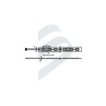 IP65 Waterproof 12V 6000K SMD5050 Led Strip - 215024 product image