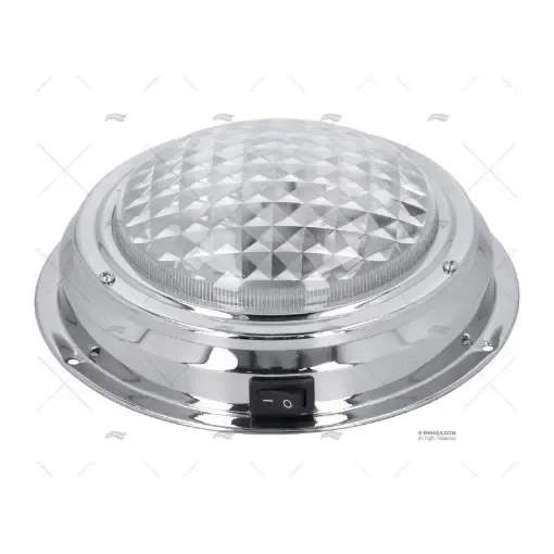 LED Ceiling Light Stainless Steel with Switch - 40250025 product image