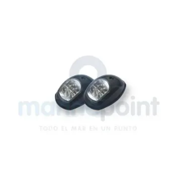 12V Black Port/Starboard LED Navigation Light Set - 43250782 product image