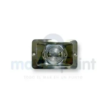 Stainless Steel Rectangular Flush-Mount Range Light - 44250159 product image