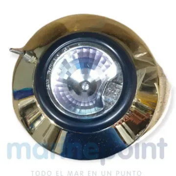 Recessed Halogen Light Fixture Without Bulb or Glass - 65037598 product image