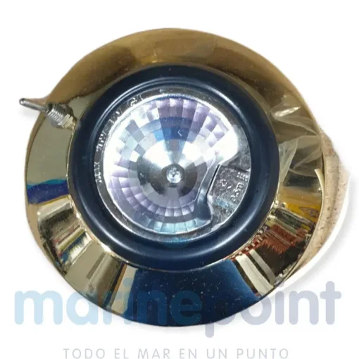 Recessed Halogen Light Fixture Without Bulb or Glass - 65037598 product image
