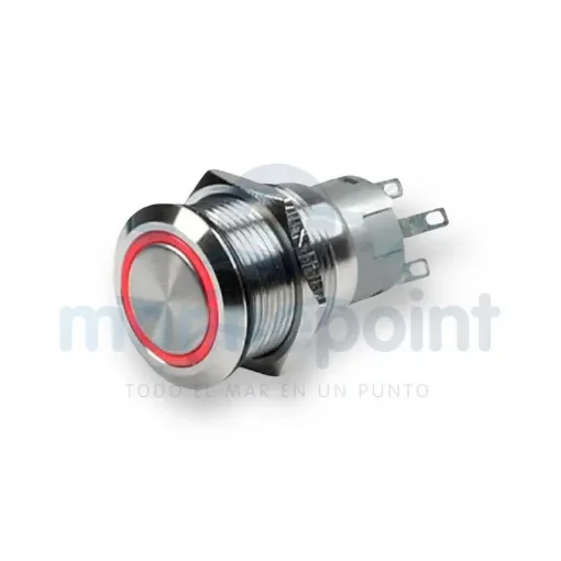 Hella Marine A2 Stainless Steel Alarm with Red LED and Sound - 67000386 product image