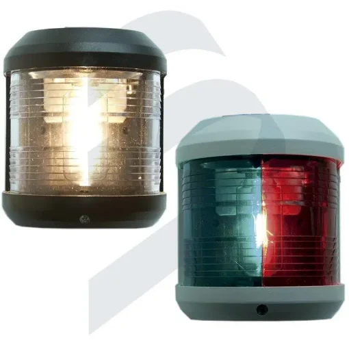 Aqua Signal - Aquasignal S-41 Navigation Light, Starboard - 210301 product image