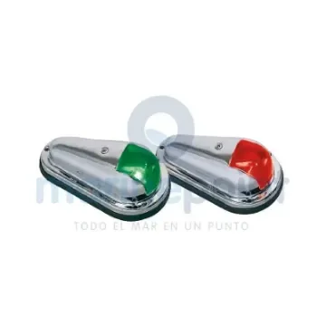Perko - Chrome Brass Navigation Lights Set - GS10025 product image